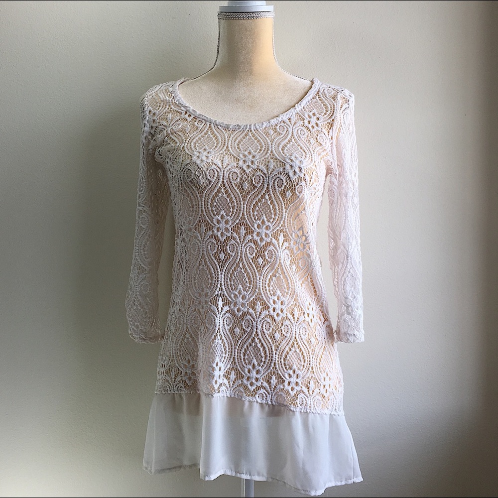 Dainty Lace Top